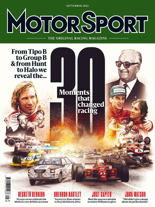 Title details for Motor Sport Magazine by Motorsport Magazine Limited - Available